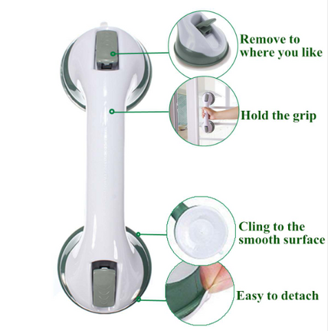 Bathroom Handrail Suction Cup Type Anti-skid Handrail Suction Cup Handrail - Always Needs